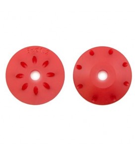 16MM CONICAL SHOCK PISTONS RED (1.2MMx8)