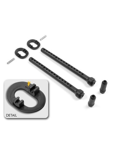 FRONT BODY MOUNT SET +1MM