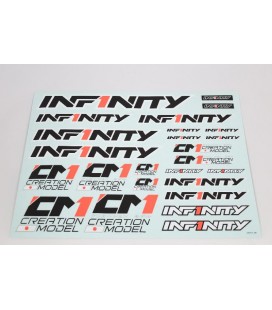 INFINITY DECAL A BLACK