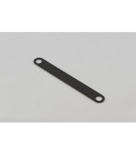 REAR BODY MOUNT PLATE 0,5MM CARBON
