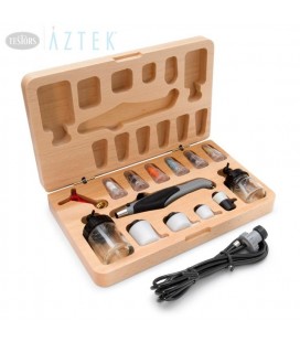 AZTEK A470 DOUBLE ACTION AIRBRUSH SET