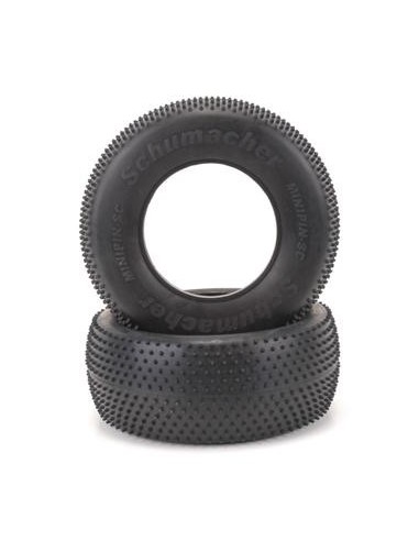 SHORT COURSE TYRE MINI PIN YELLOW (2U)
