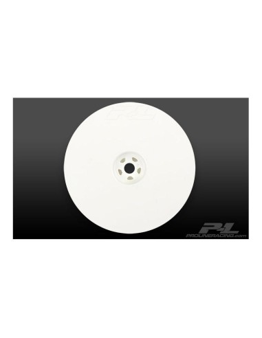 VELOCITY 2.2" HEX REAR WHITE WHEELS (2)