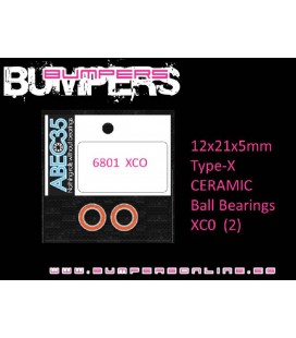 CERAMIC BALL BEARINGS 12x21x5MM XCO (2U)