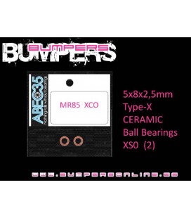 CERAMIC BALL BEARINGS 5x8x2,5MM XCO (2U)