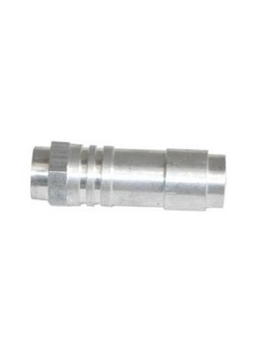 FRONT AXLE ALU. WITH ONE-WAY BEARINGS