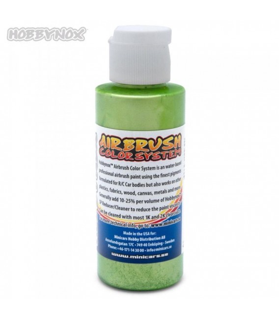 AIRBRUSH COLOR PEARL KEY LIME GREEN 60ML