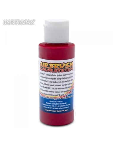 AIRBRUSH COLOR TRANSPARENT RED 60ML