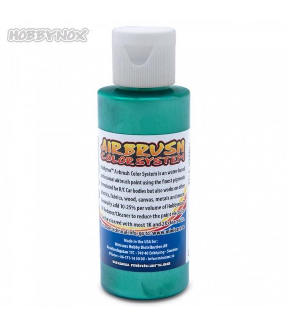 AIRBRUSH COLOR PEARL GREEN 60ML