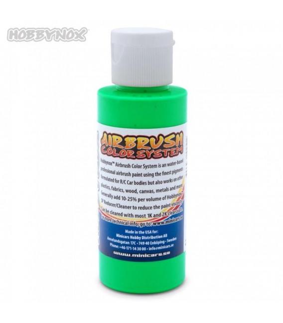 AIRBRUSH COLOR NEON GREEN 60ML