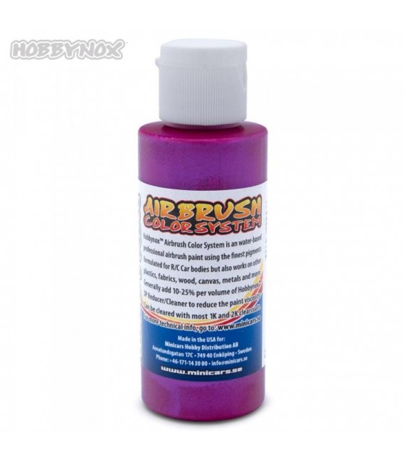 AIRBRUSH COLOR IRIDESCENT CANDY RED 60ML