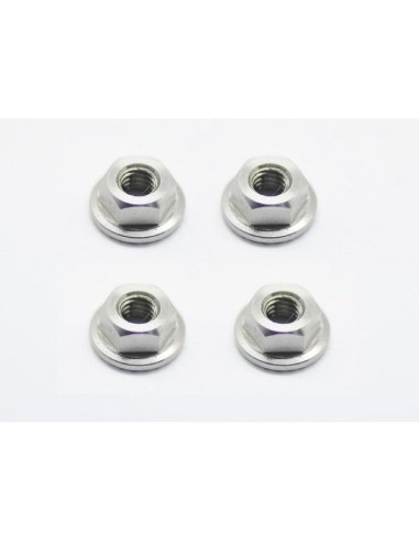 TITANIUM WHEEL NUTS M4 (4 pcs)