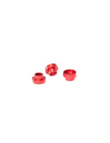ALU SERVO WASHER (Red/3pcs)