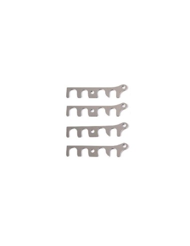 LOWER SUSP. BLOCK SPACER RF 0.4mm (4)