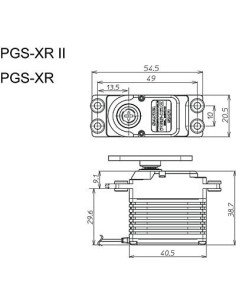 SANWA PGS-XR II SRX RESPONSE SERVO 2