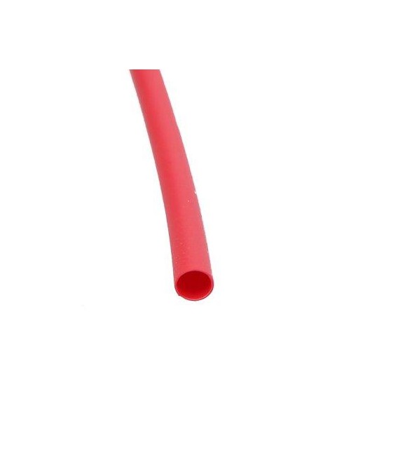 HEAT SHRINKABLE TUBING 2.0MM RED 1M