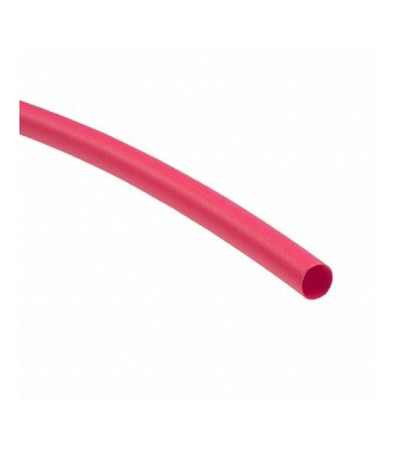 HEAT SHRINKABLE TUBING 4.0MM RED 1M