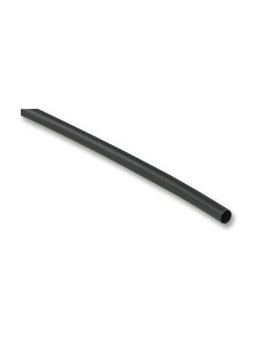HEAT SHRINKABLE TUBING 5.0MM BLACK 1M