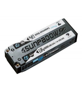 SUNPADOW LIPO 2S 7,4V 6000MAH 120C PLAT.
