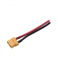 XT90 MALE PLUG WITH POWER WIRE 12AWG