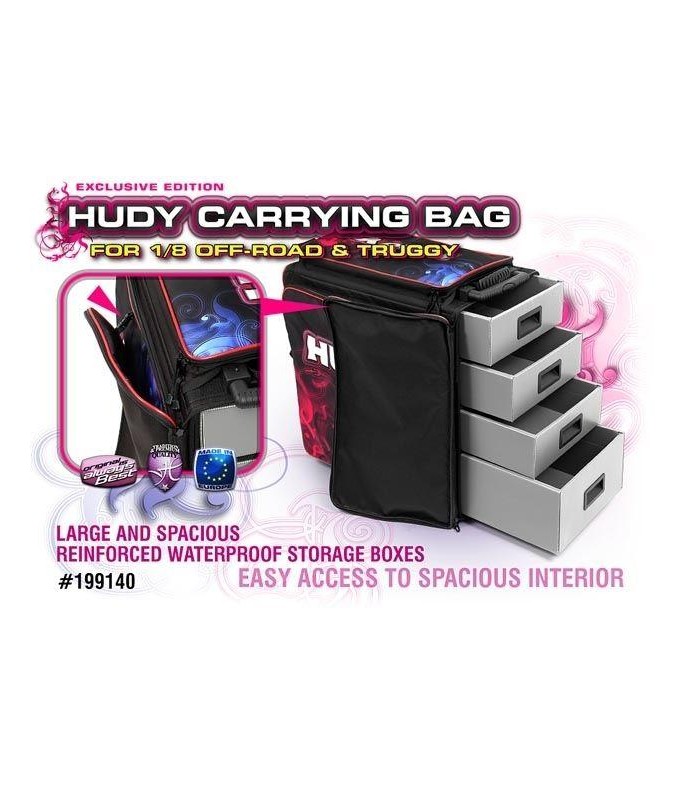 HUDY 1/8 OFF ROAD & TRUGGY CARRYING BAG - Bumpersonline - Tu