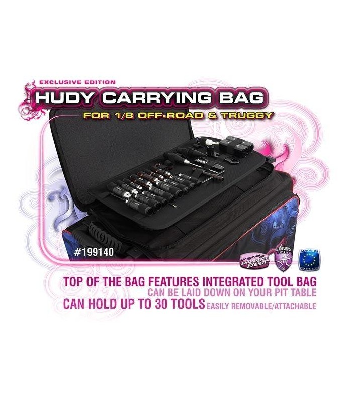 HUDY 1/8 OFF ROAD & TRUGGY CARRYING BAG - Bumpersonline - Tu