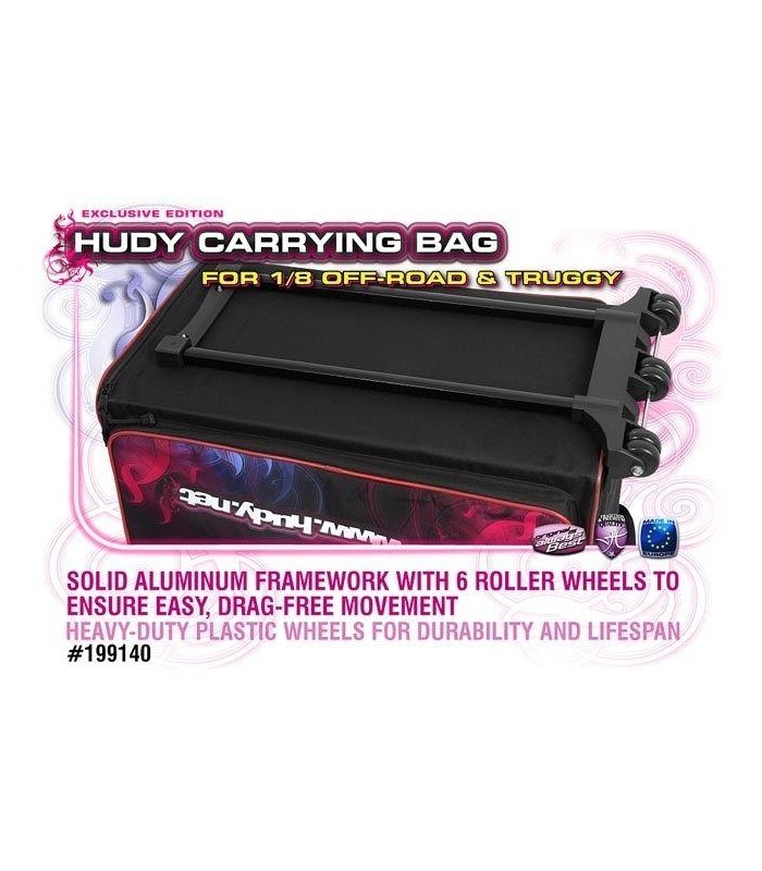 バッグ HUDY 1/8 Off-Road & Truggy Carrying Bag Hudy 1:8 Off-Road & Truggy Carrying Bag + Tool Bag