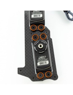 M3 ALUMINIUM SERVO WASHER ORANGE (8 pcs) 2