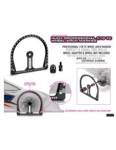 HUDY PROFESS. 1/10 TC WHEEL ARCH MARKER 2