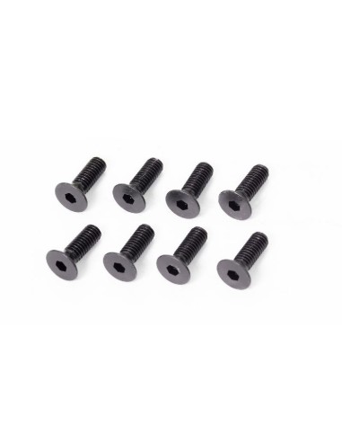 M4x12mm FLAT HEAD SCREW (8 pcs)