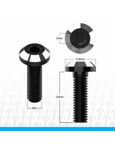 1UP PERFECT CENTER SCREWS M3x10mm (4pcs) 2