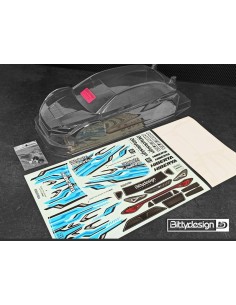 BITTYDESIGN HIBERYA 1/10 FWD CLEAR BODY 2