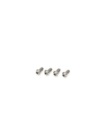 M2.5x6mm TITANIUM UFO HEAD SCREW (4 pcs)