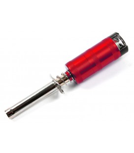 GLOW STARTER WITH METER SC-SIZE RED ANOD