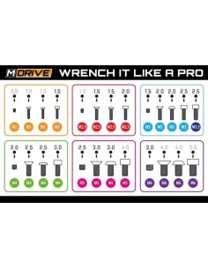 ALLEN WRENCH STRAIGHT HEX TOOL SET 2
