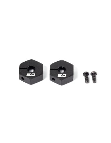 ALU HEX WHEEL HUB (5mm/2pcs)