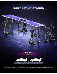 HUDY SET-UP STATION FOR 1/8 GT CARS 2
