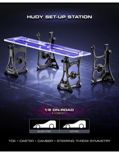 HUDY SET-UP STATION FOR 1/8 ON ROAD CARS 2
