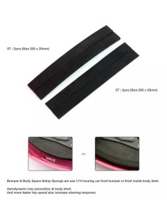 BUMPER & BODY SPACE SETUP SPONGE SET 2
