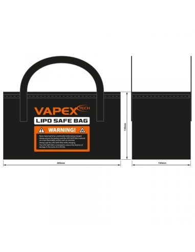 VAPEX STORAGE BAG-E LIPO 260x130x150mm