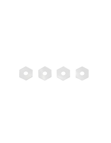 HIGH TRACTION HEX WHEEL SHIM 0.5mm (S4)