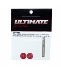 16MM CONICAL SHOCK PISTONS RED (8x1.2mm)