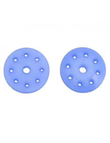 16MM CONICAL SHOCK PISTONS BLU (8x1.3mm)