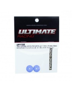 16MM CONICAL SHOCK PISTONS BLU (6x1.3mm) 2