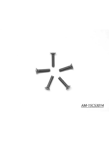 TITANIUM SCREW ALLEN COUNTERSUNK M3x14