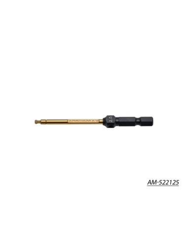 BALL DRIVER HEX WRENCH 2.5x80 POWER TIP