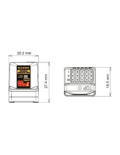 SANWA RX-492i FH5/FH5U RECEIVER  2