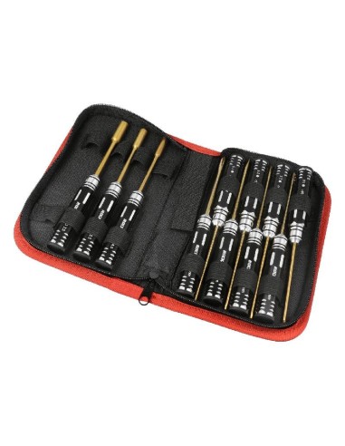 TOOL SET WITH BAG (11 pcs) HSS TITAN
