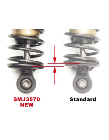 LOW MOUNTED ALU SHOCK SPRING RETAINER