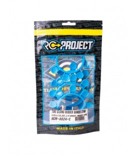 TYRE GLUEING RUBBER BANDS CYAN